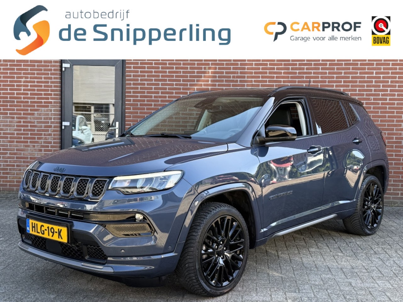 Jeep Compass - 4xe 240 Plug-in Hybride S NAVI CLIMA CARPLAY ADAP-CRUISE CAMERA - AutoWereld.nl