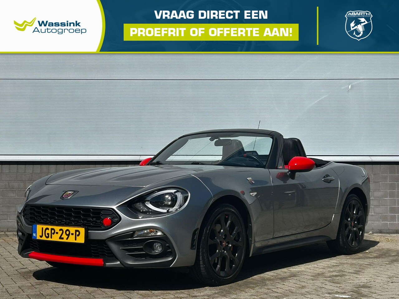 Fiat 124 Spider - Abarth MultiAir Turbo 170 pk Automaat | LENTEDEALS | Stoelverwarming | Climate Control | C - AutoWereld.nl