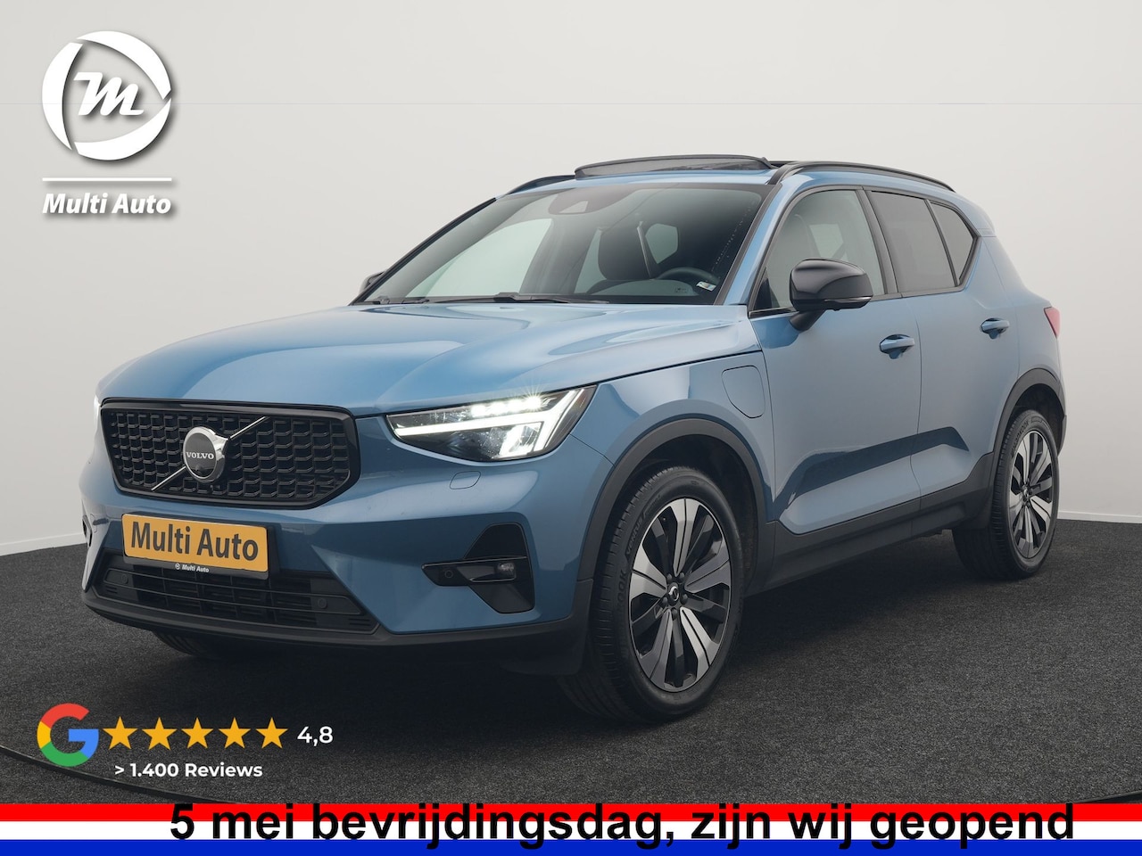 Volvo XC40 - T5 Ultimate Dark PHEV 263pk Dealer O.H. | Panodak | Adaptive Cruise | 360 Camera | Harman - AutoWereld.nl