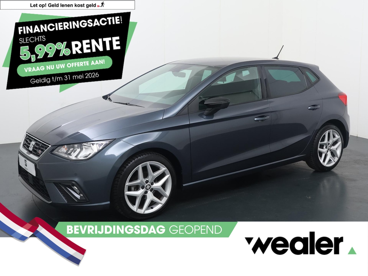 SEAT Ibiza - 1.0 TSI FR Business Intense | 95 PK | Achteruitrijcamera | Cruise control | Apple Carplay/ - AutoWereld.nl