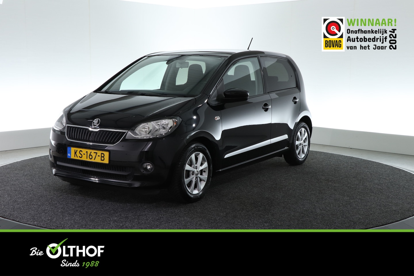 Skoda Citigo - 1.0 Greentech Ambition | AIRCO | 1e eigenaar | - AutoWereld.nl