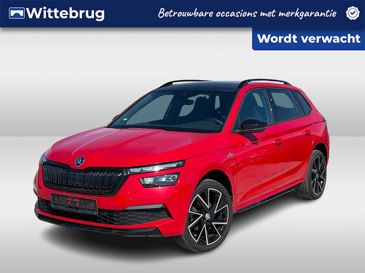 Skoda Kamiq - 1.0 TSI Monte Carlo / Panorama dak / 18 Inch / Stoelverwarming - AutoWereld.nl
