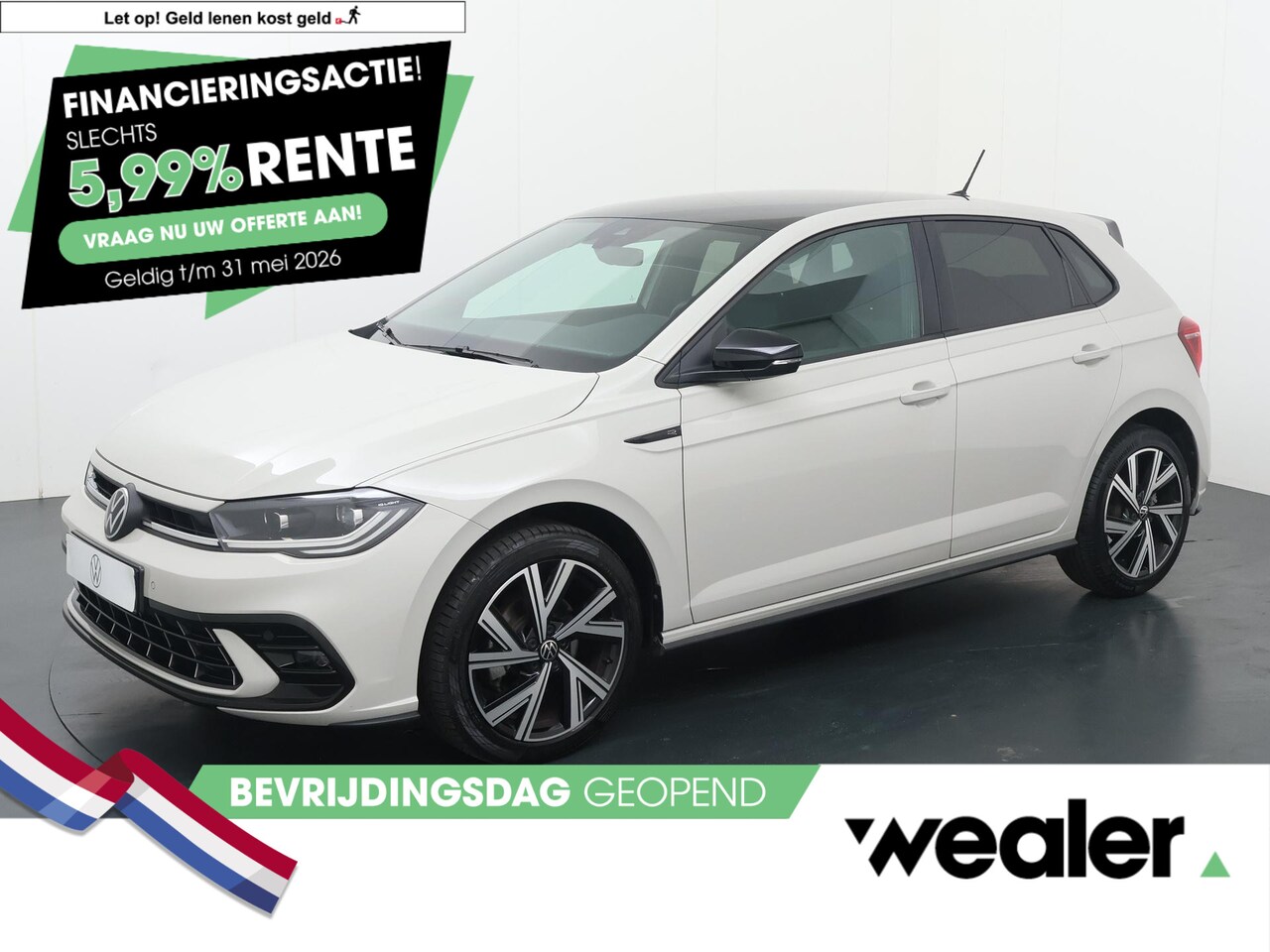 Volkswagen Polo - 1.0 TSI R-Line | 115 PK | Automaat | IQ.LIGHT matrix LED koplampen | Achteruitrijcamera | - AutoWereld.nl