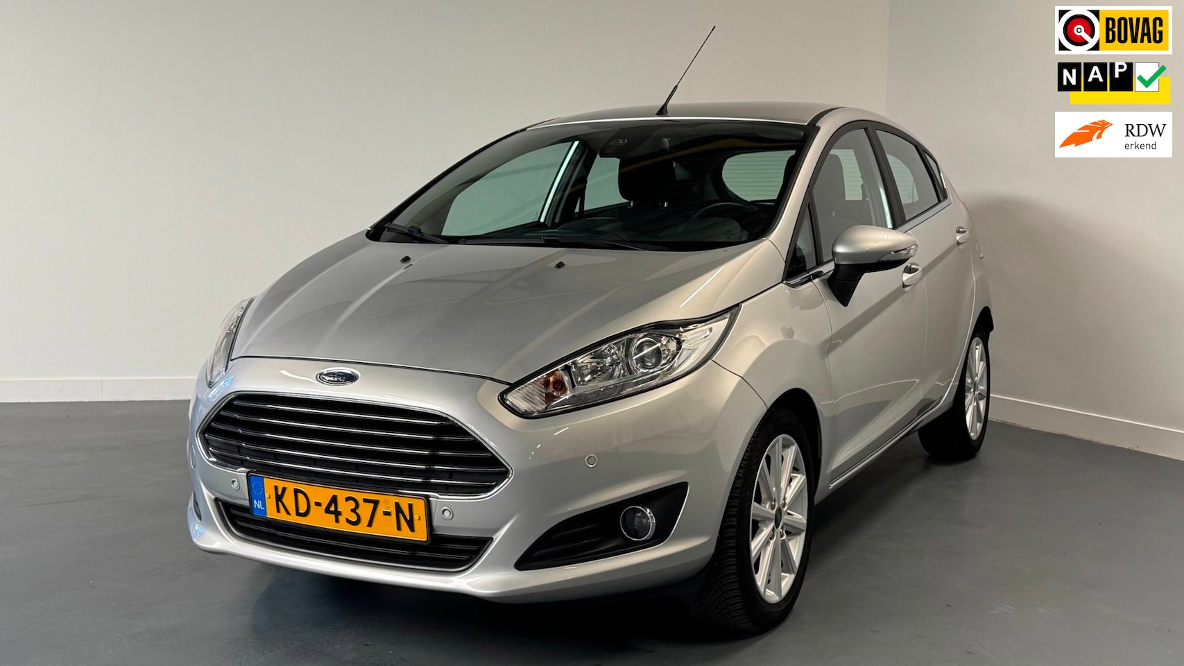 Ford Fiesta - 1.0 EcoBoost Titanium | NL-AUTO | PARKEERSENS. | CRUISE | NAVI | - AutoWereld.nl