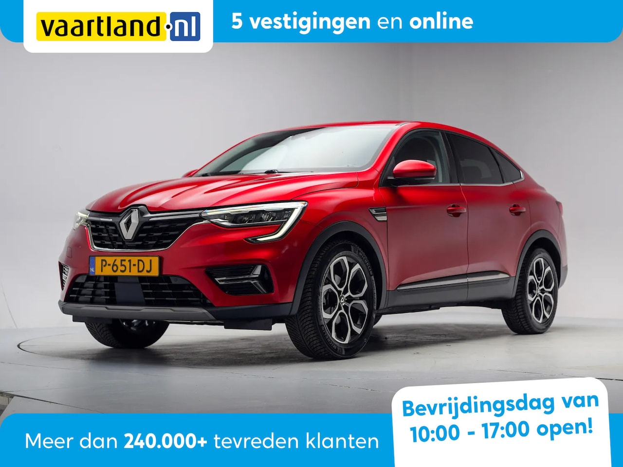 Renault Arkana - 1.6 E-Tech Hybrid 145 Intens Aut. [ Trekhaak Navi Apple / Android Camera cruise ] - AutoWereld.nl