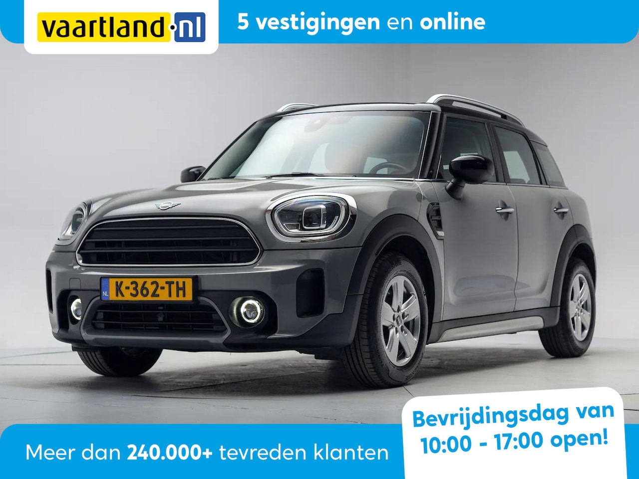 MINI Countryman - 1.5 Cooper Pepper [ LED Navi Clima/ ECC Cruise ] - AutoWereld.nl