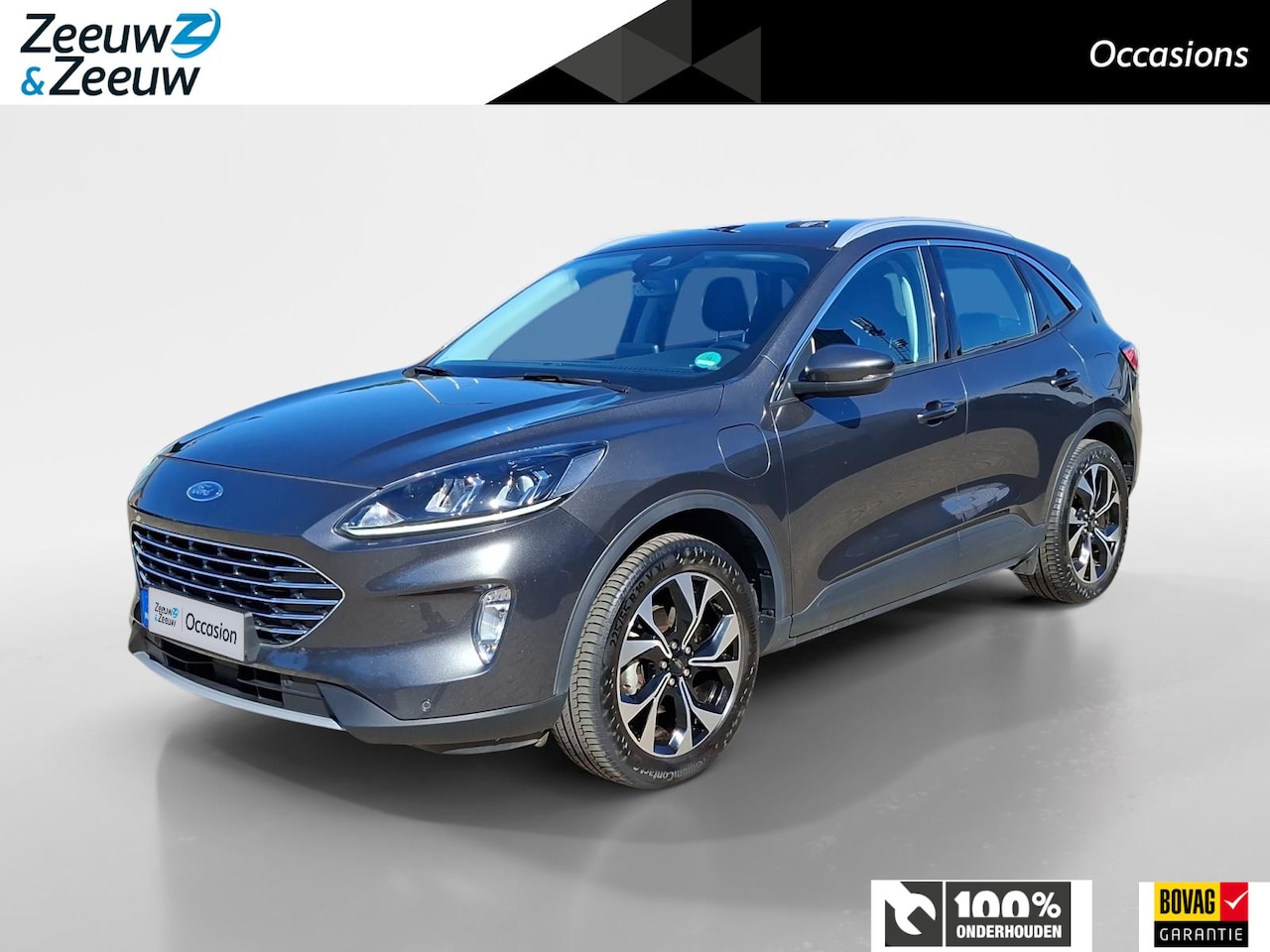 Ford Kuga - 2.5 PHEV Titanium | Dealeronderhouden | Navigatie | 19inch lichtmetalen velgen | Cruise co - AutoWereld.nl