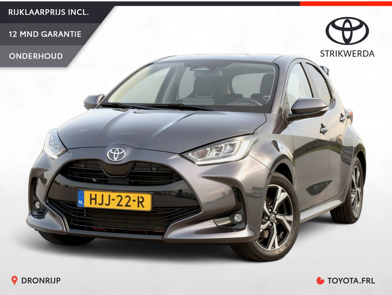 Toyota Yaris - 1.5 Hybrid 115 Dynamic Comfort Pack | Stoel- Stuurverw. | Dodehoek | PDC V+A | Keyless | C - AutoWereld.nl