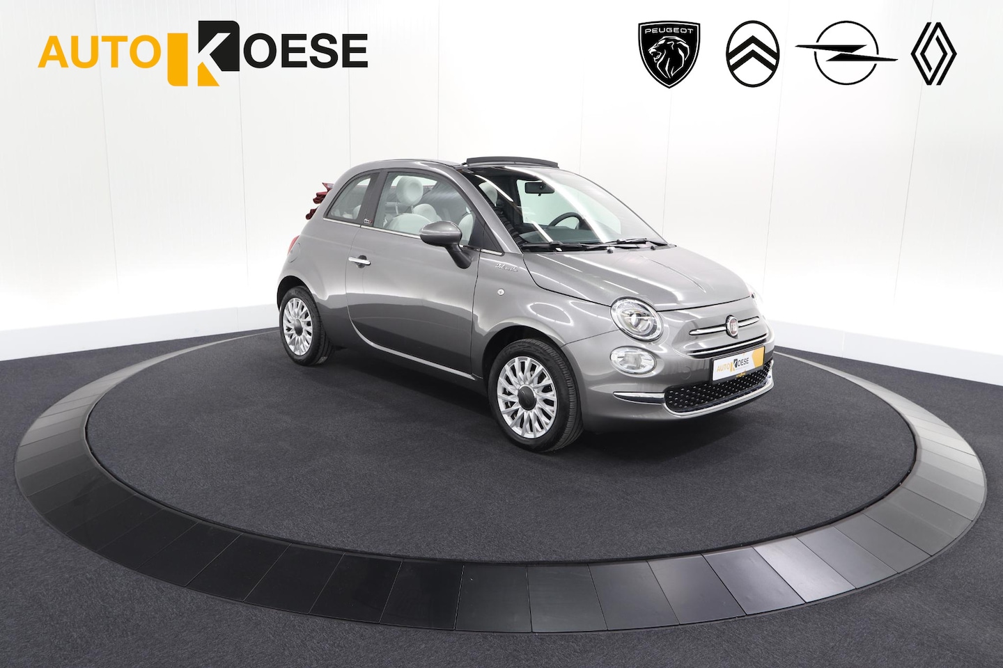 Fiat 500 C - 1.0 Hybrid Dolcevita | Apple Carplay | Parkeersensoren | Climate control - AutoWereld.nl