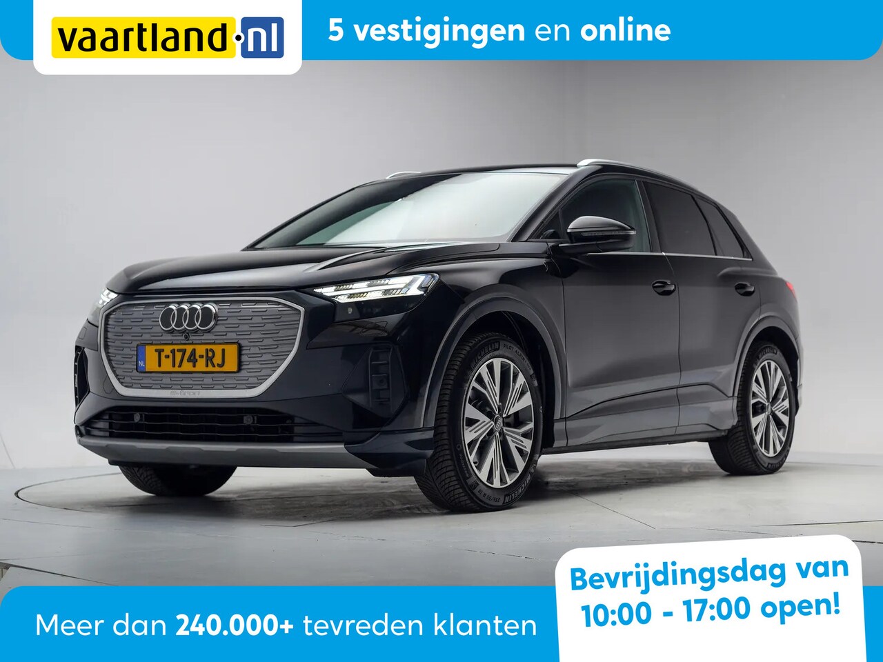 Audi Q4 e-tron - 40 e-tron Advanced Edition 77kWh 3-fase [ LED Adapt.cruise Sportstoelen Camera ] - AutoWereld.nl