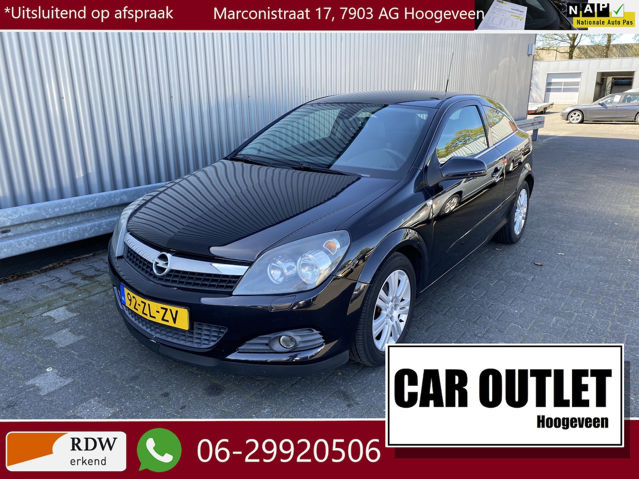 Opel Astra GTC - 1.6 Executive AUTOMAAT, Clima, Navi, CC, PDC, LM, nw. APK – Inruil Mogelijk – - AutoWereld.nl