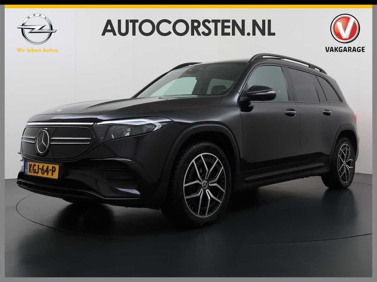 Mercedes-Benz EQB - 250 AMG Line 7-Persoons Leder Panoramadak SOH 95% Adap.Cruise Navi Camera Stoelverwarming - AutoWereld.nl