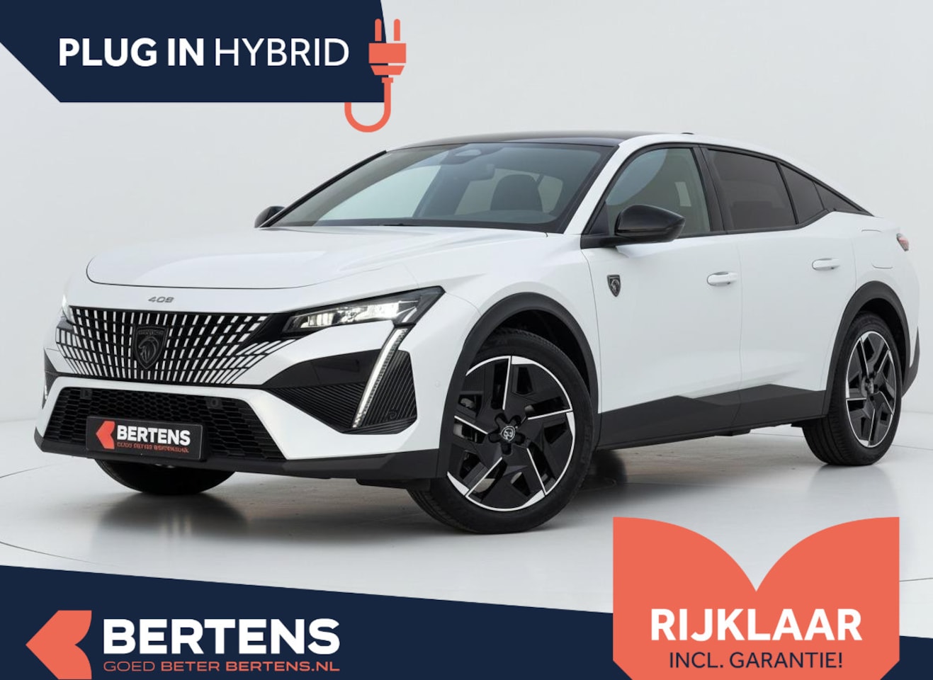 Peugeot 408 - 1.6 HYbrid GT 180 EAT8 | SOH 99%| El.achterklep | Matrix LED | Prijs is rijklaar - AutoWereld.nl