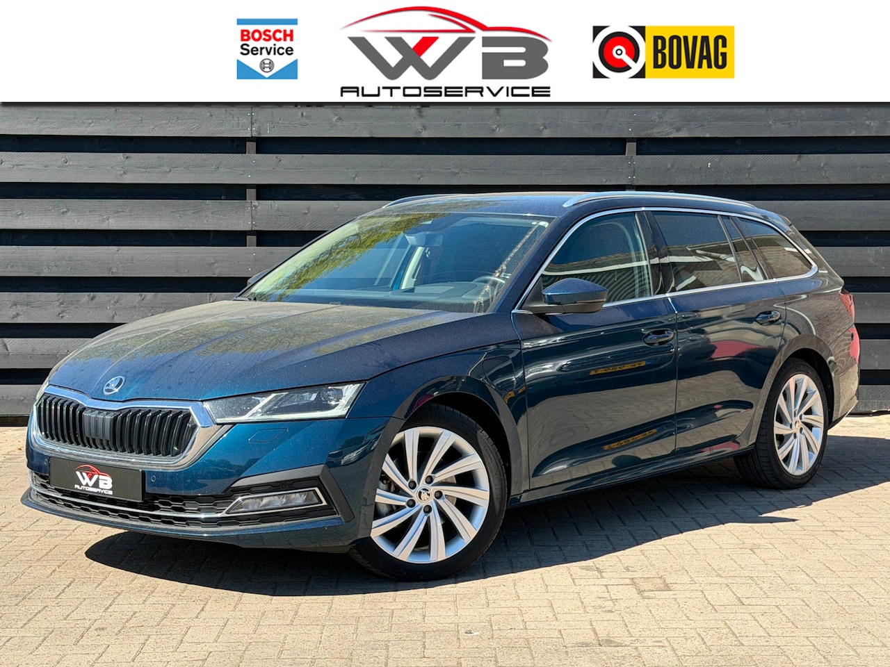 Skoda Octavia Combi - 1.4 TSI iV PHEV I ACC I BlindSpot I Carplay I Stoelverw - AutoWereld.nl