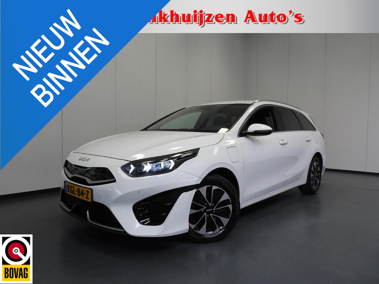 Kia Cee'd Sportswagon - Ceed 1.6 GDI PHEV Plug-In DynamicPlusLine NAVI/CAMERA/EL.KLEP/LED/16"LMV! - AutoWereld.nl