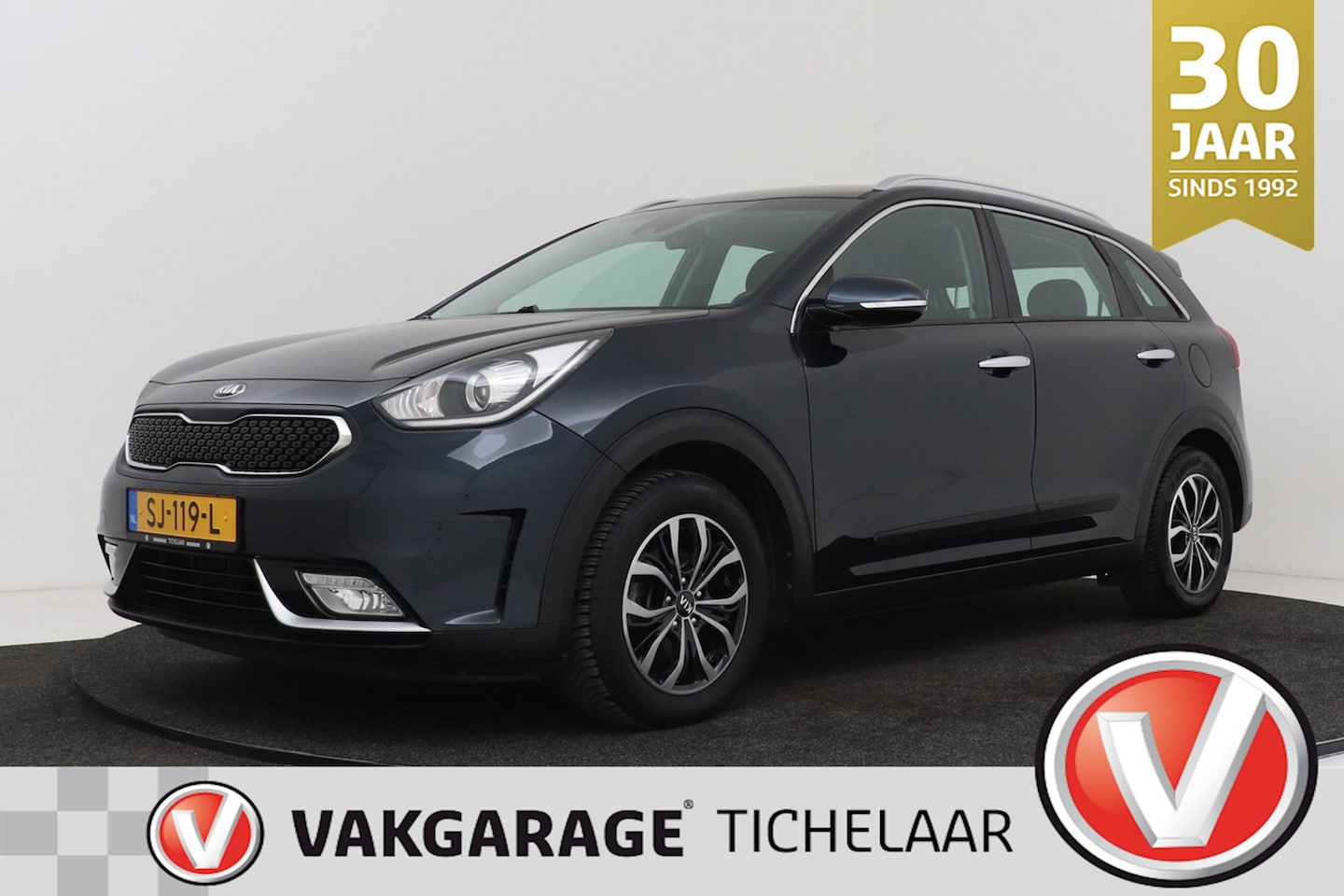 Kia Niro - 1.6 GDi Hybrid DynamicLine | Trekhaak | Org NL | Recent Ond. | Camera | CarPlay | - AutoWereld.nl
