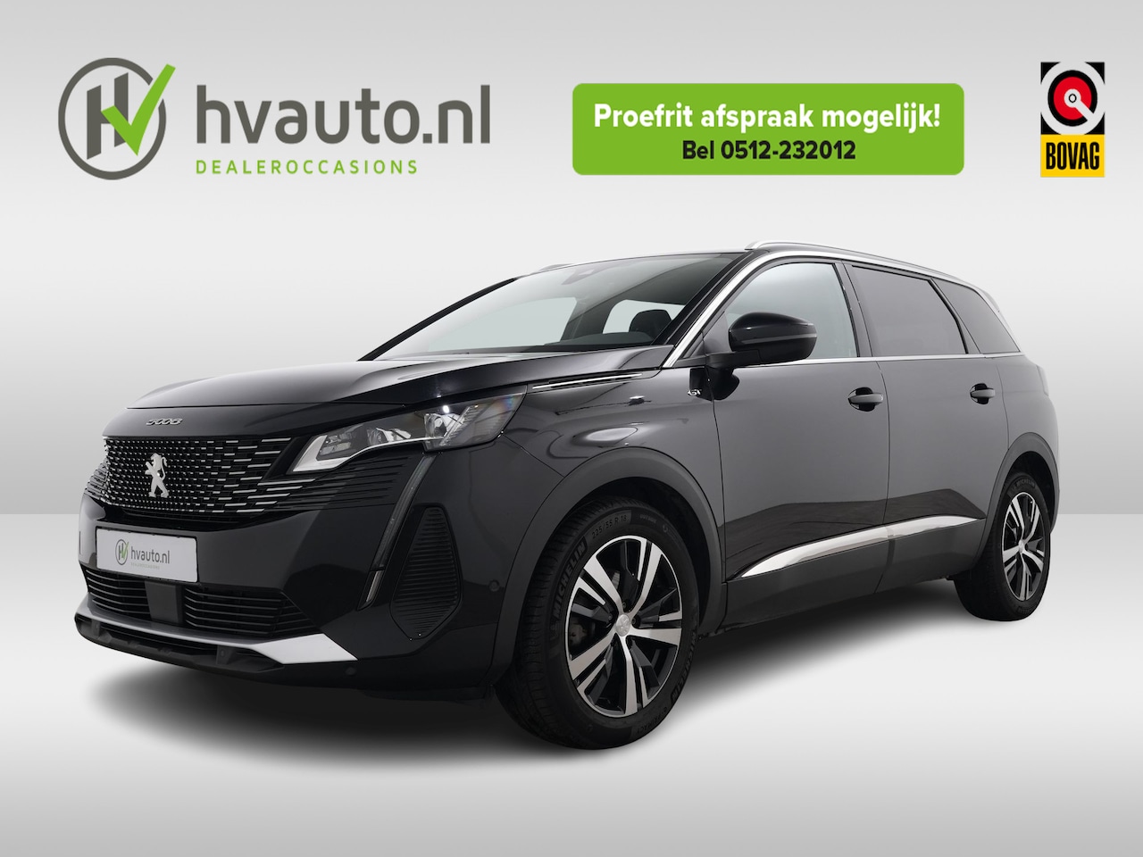 Peugeot 5008 - 1.2 PURETECH 130PK GT EAT8 7-PERS | Navi | Adaptive Cruise | Stoelverwarming - AutoWereld.nl