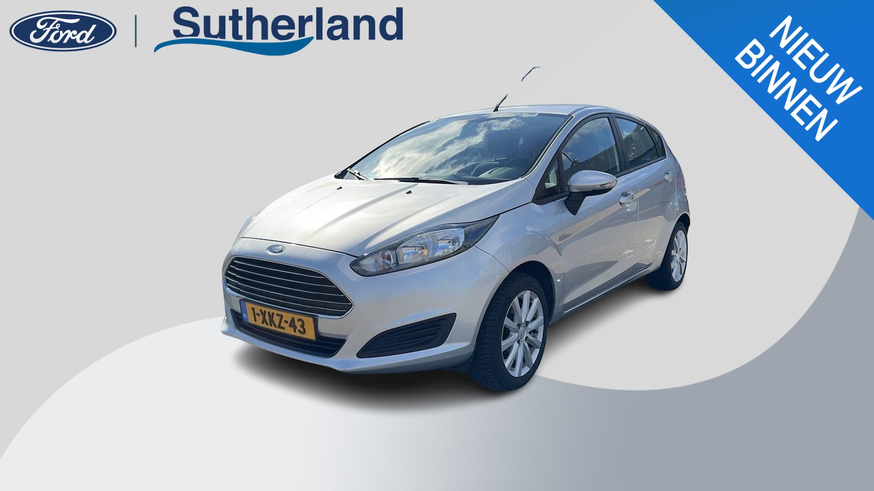Ford Fiesta - 1.25 Trend | Trekhaak | Airco | Lichtmetalen Velgen | Stuurbekrachtiging | Electrische ram - AutoWereld.nl