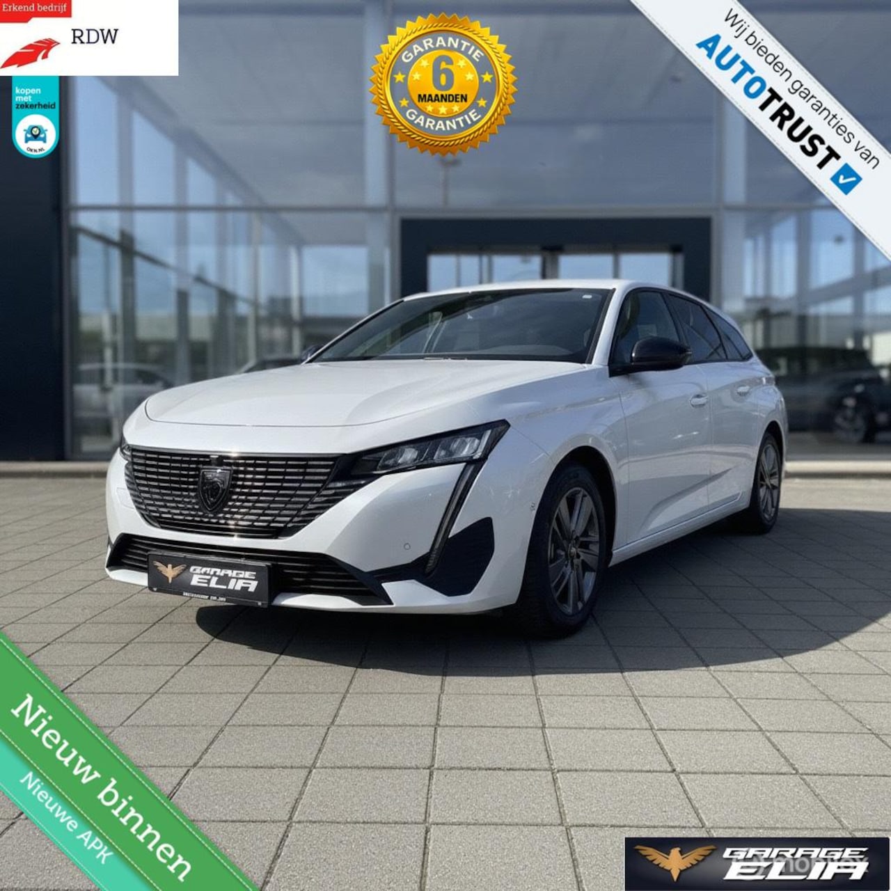 Peugeot 308 SW - 1.2 PURETECH 130 EAT8 ALLURE 2024|Garantie - AutoWereld.nl