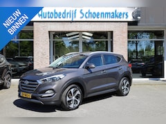 Hyundai Tucson - 1.6 T-GDi Premium 4WD TREKHAAK 4XSTOEL/STUURVERW. STOELVERKOEL. LEER CAMERA ELEC.STOELEN/K