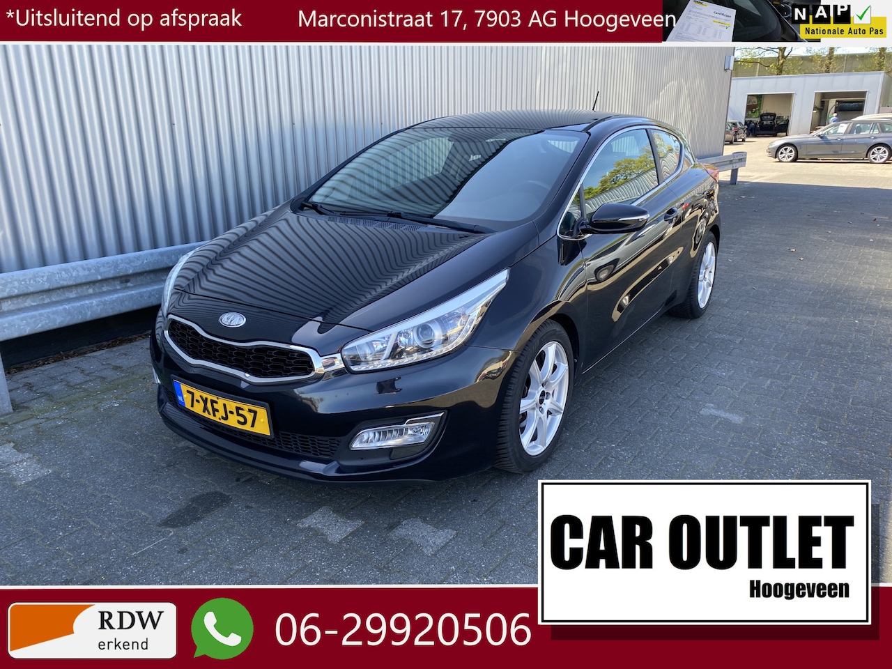 Kia Pro cee'd - 1.6 GDI 20th Anniversary A/C, CC, BlueTooth, CC, PDC, LM, nw. APK – Inruil Mogelijk – - AutoWereld.nl