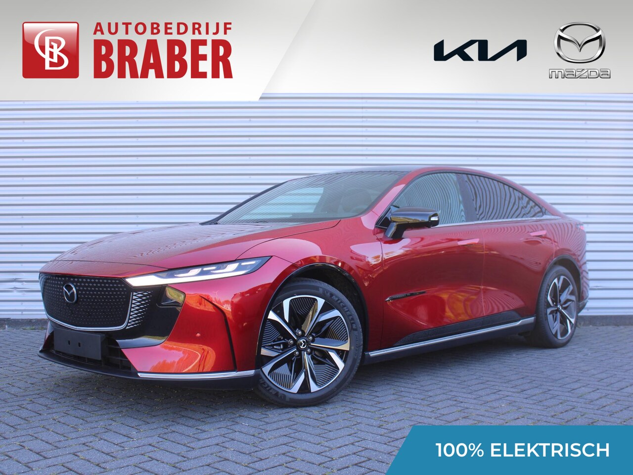Mazda 6e - Takumi Long Range 80 kWh | Actieradius tot 552 km (WLTP) | Hoge Korting! | Zwart leder | 1 - AutoWereld.nl