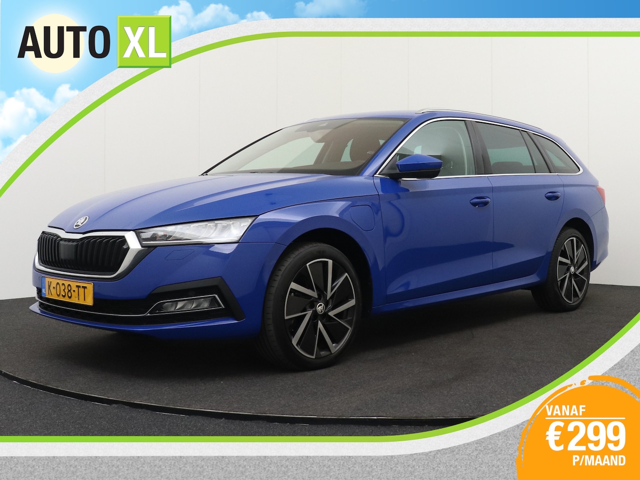 Skoda Octavia Combi - 1.4 204 PK TSI PHEV Sport Business+ Memory Sportstoel - AutoWereld.nl