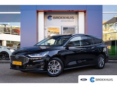 Ford Focus Wagon - 1.0 EcoBoost Hybrid Titanium 155pk | Trekhaak | Stoel/stuur/voorruit verwarming | Camera |