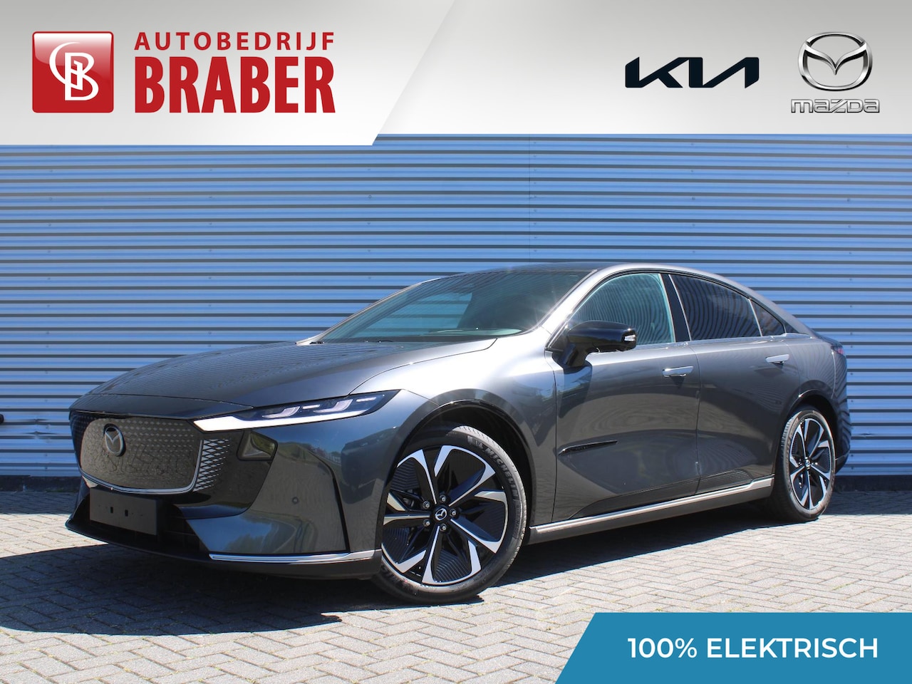 Mazda 6e - Takumi Long Range 80 kWh | Actieradius tot 552 km (WLTP) | Hoge korting! | Zwart leder | 1 - AutoWereld.nl