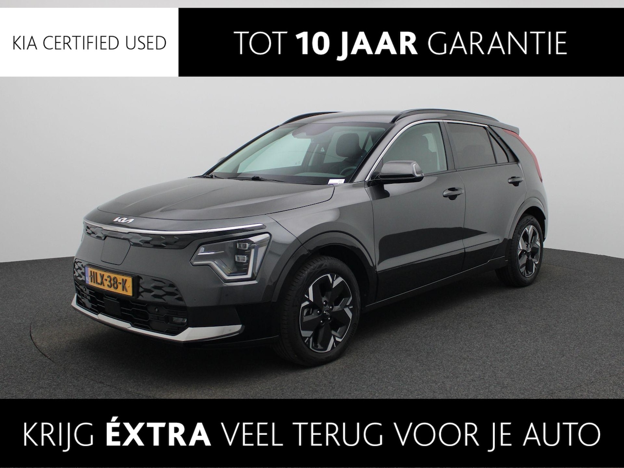 Kia Niro EV - Air 64.8 kWh Leder | Stoelverwarming | Camera | Adapt. Cruise | Keyless - AutoWereld.nl