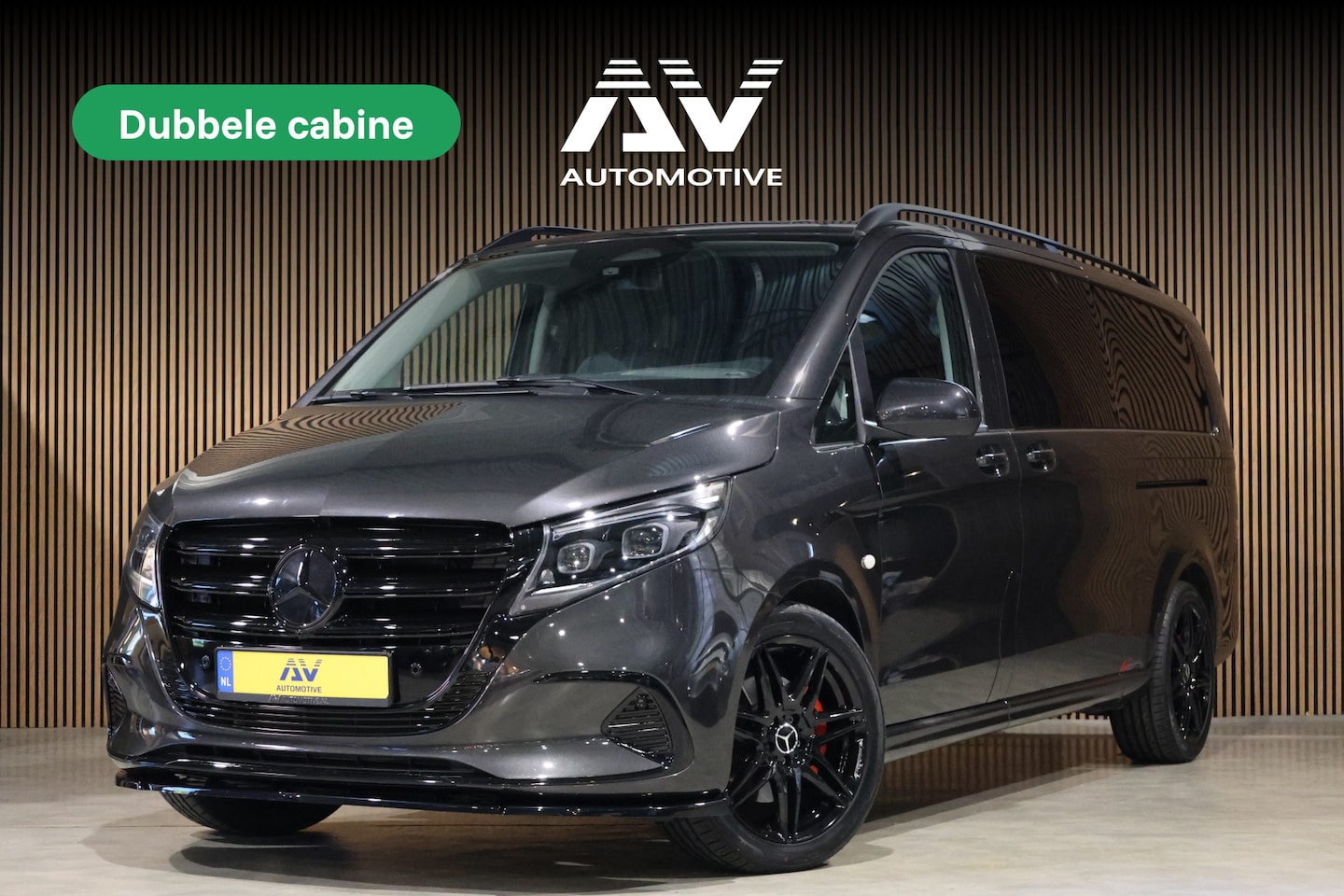 Mercedes-Benz Vito - 119 CDI 4-Matic DC L3 XL | AMG | L+R Schuifdeur | Dubbel cabine | Navigatie | CarPlay | Ca - AutoWereld.nl