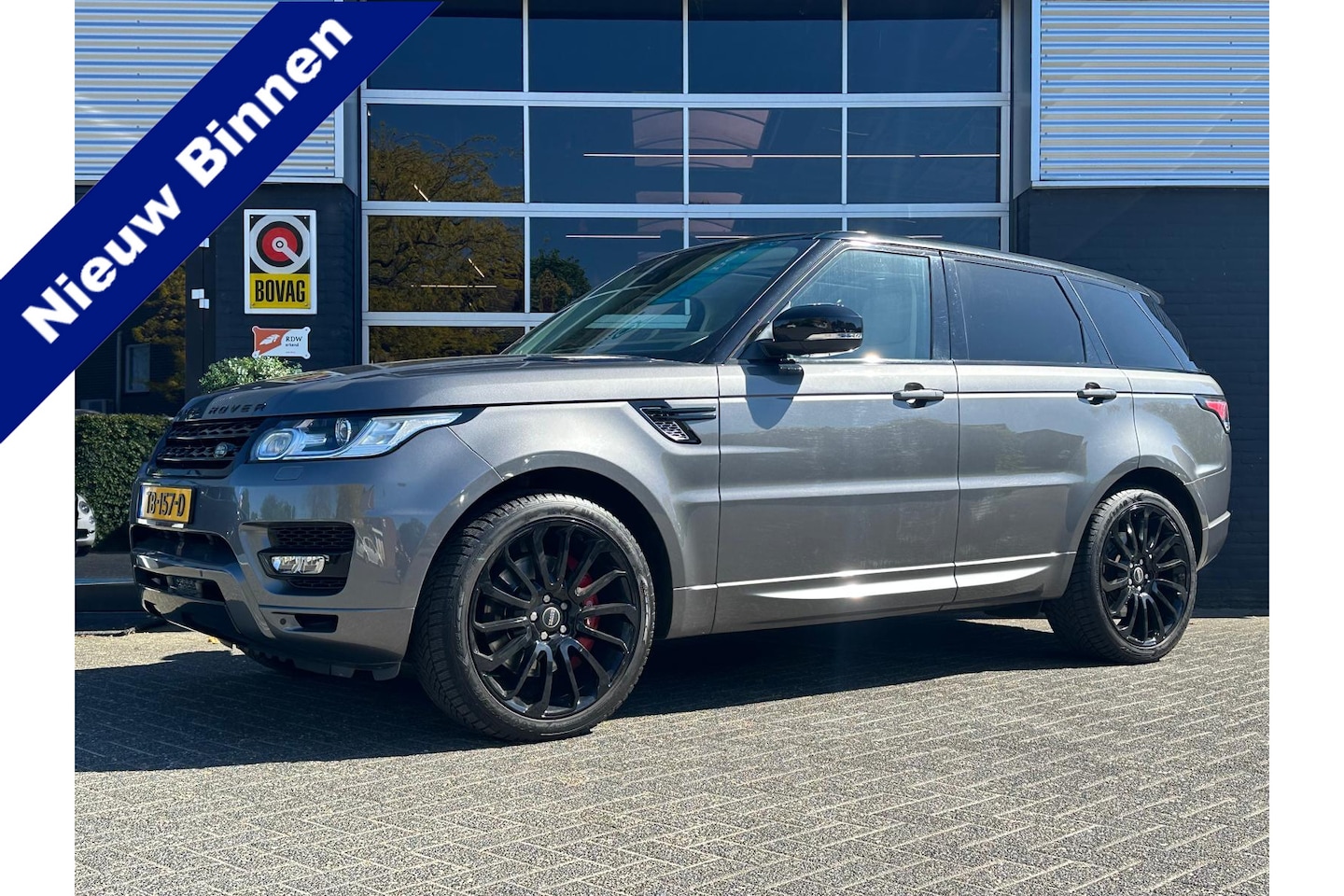 Land Rover Range Rover Sport - 5.0 V8 Supercharged HSE Dynamic 5.0 V8 510 pk Supercharged HSE Dynamic, Two Tone, Pano, Bluetooth, Cruise, Camera, Navi, P - AutoWereld.nl