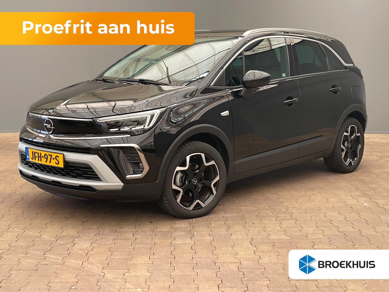 Opel Crossland - 1.2 TURBO 110PK ULTIMATE Alcantara | Camera | Carplay | Parkeersensoren Rondom | Climate C - AutoWereld.nl
