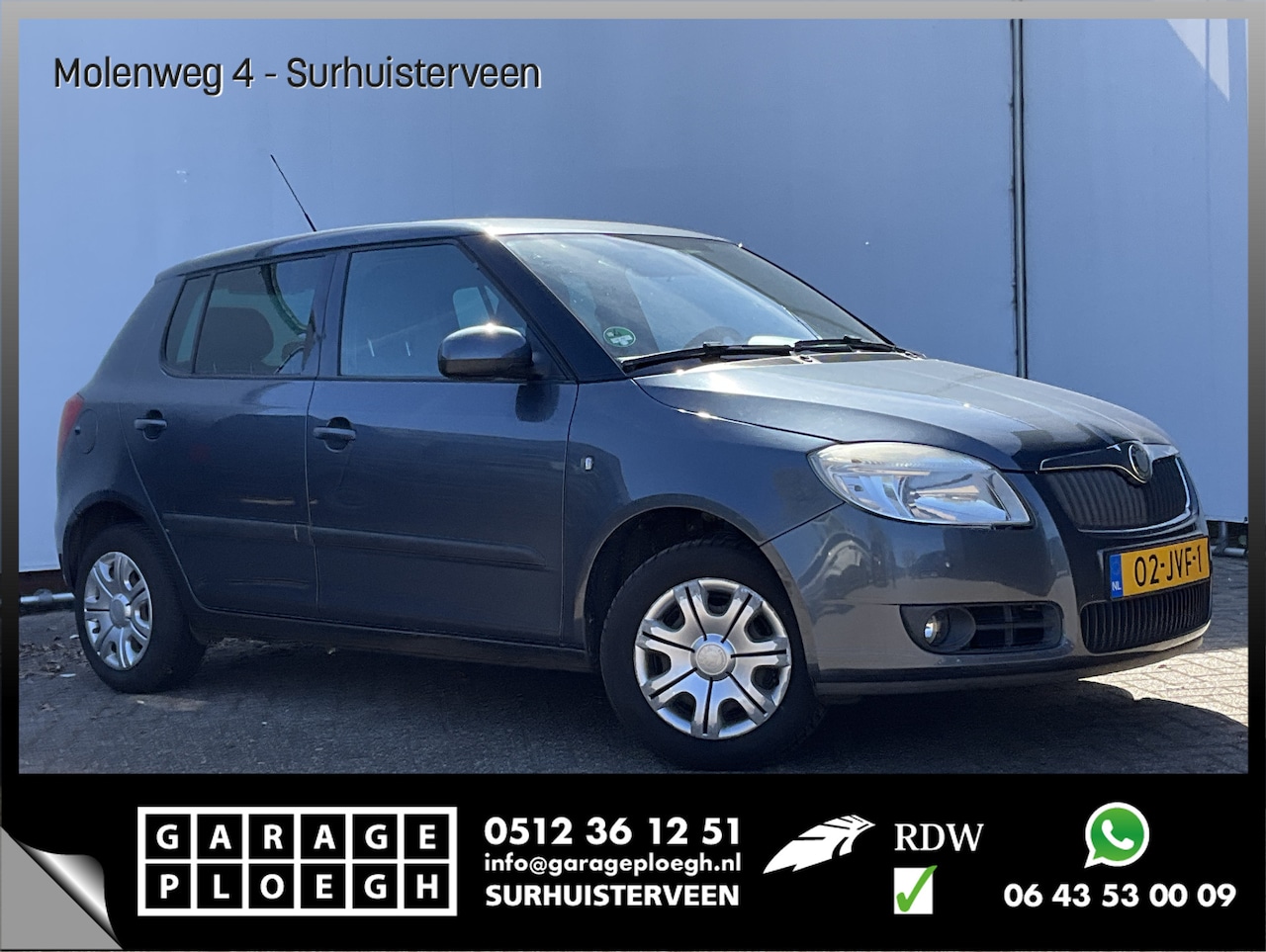 Skoda Fabia - 1.2-12V Tour Cruise Clima NL-Auto! - AutoWereld.nl
