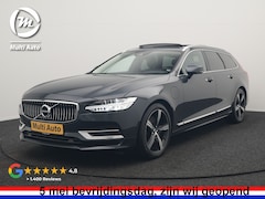 Volvo V90 - T8 AWD Inscription PHEV 394pk Dealer O.H | Trekhaak af Fabriek | Panodak | Adaptive Cruise