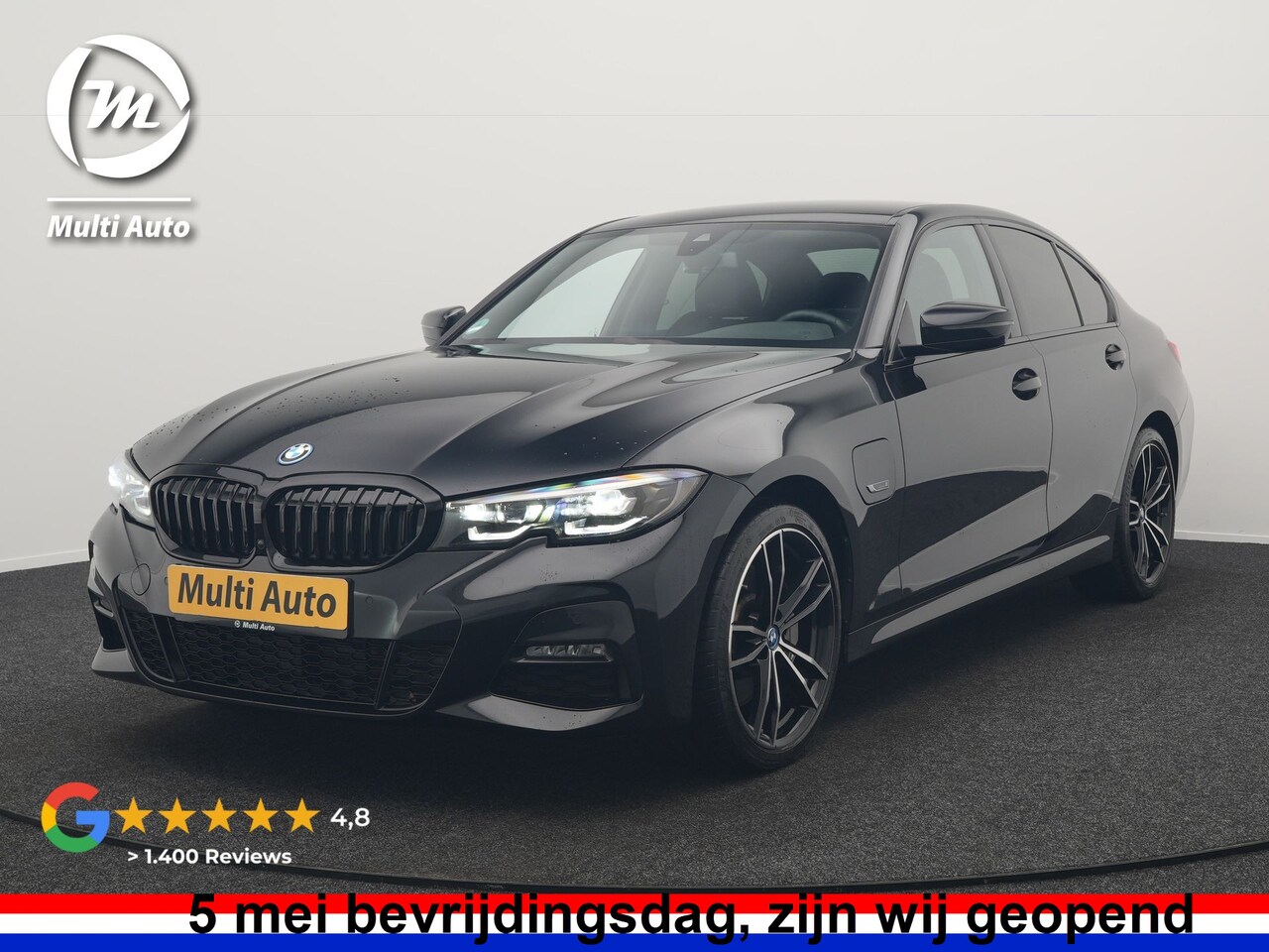 BMW 3-serie - 330e M Sport PHEV 293pk Dealer O.H. | Adaptief Onderstel | Sfeerverlichting | Alcantara Sp - AutoWereld.nl