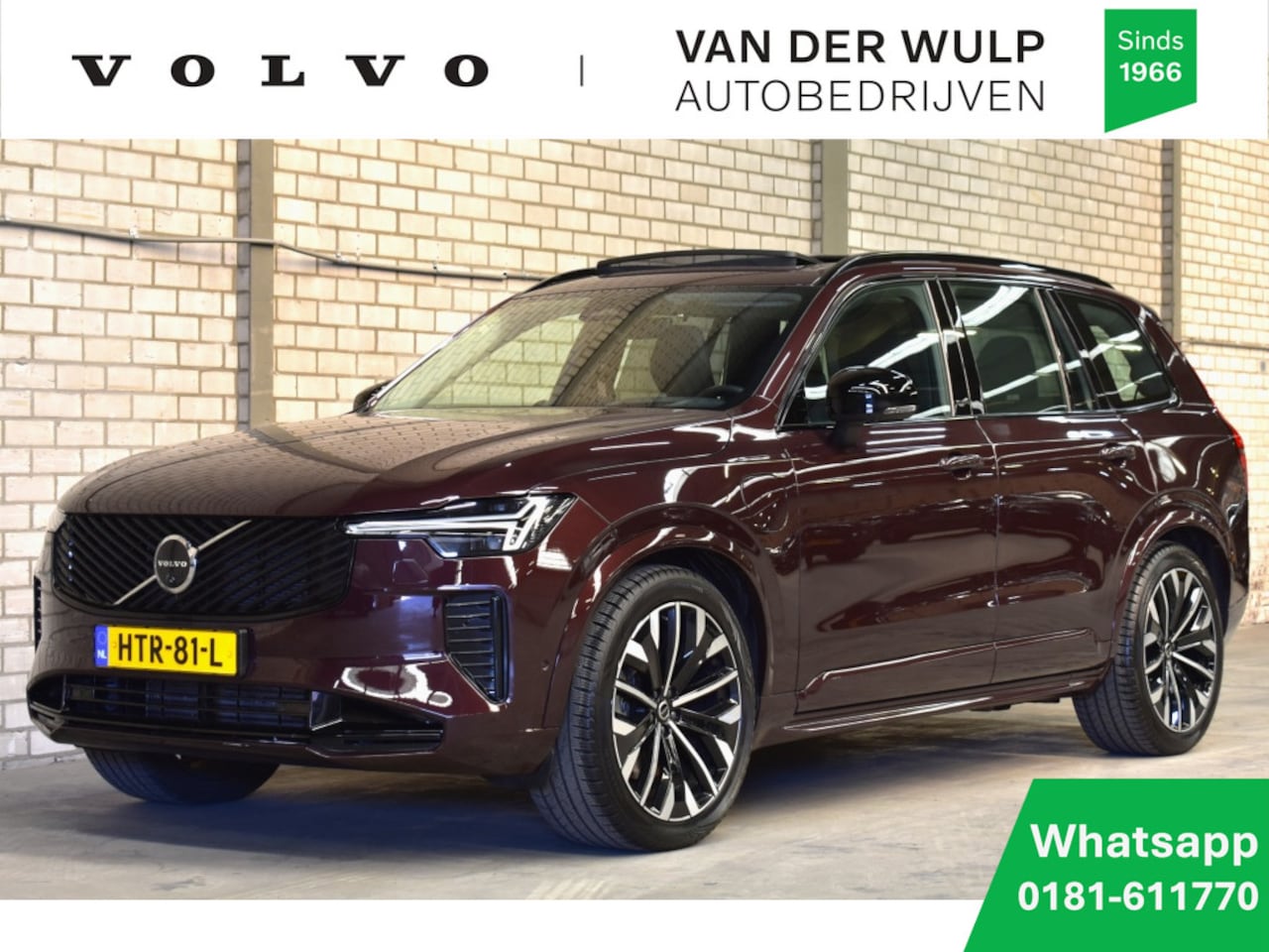 Volvo XC90 - T8 455PK AWD Ultra Dark | Luchtvering | Trekhaak | B&W | Volvo G - AutoWereld.nl
