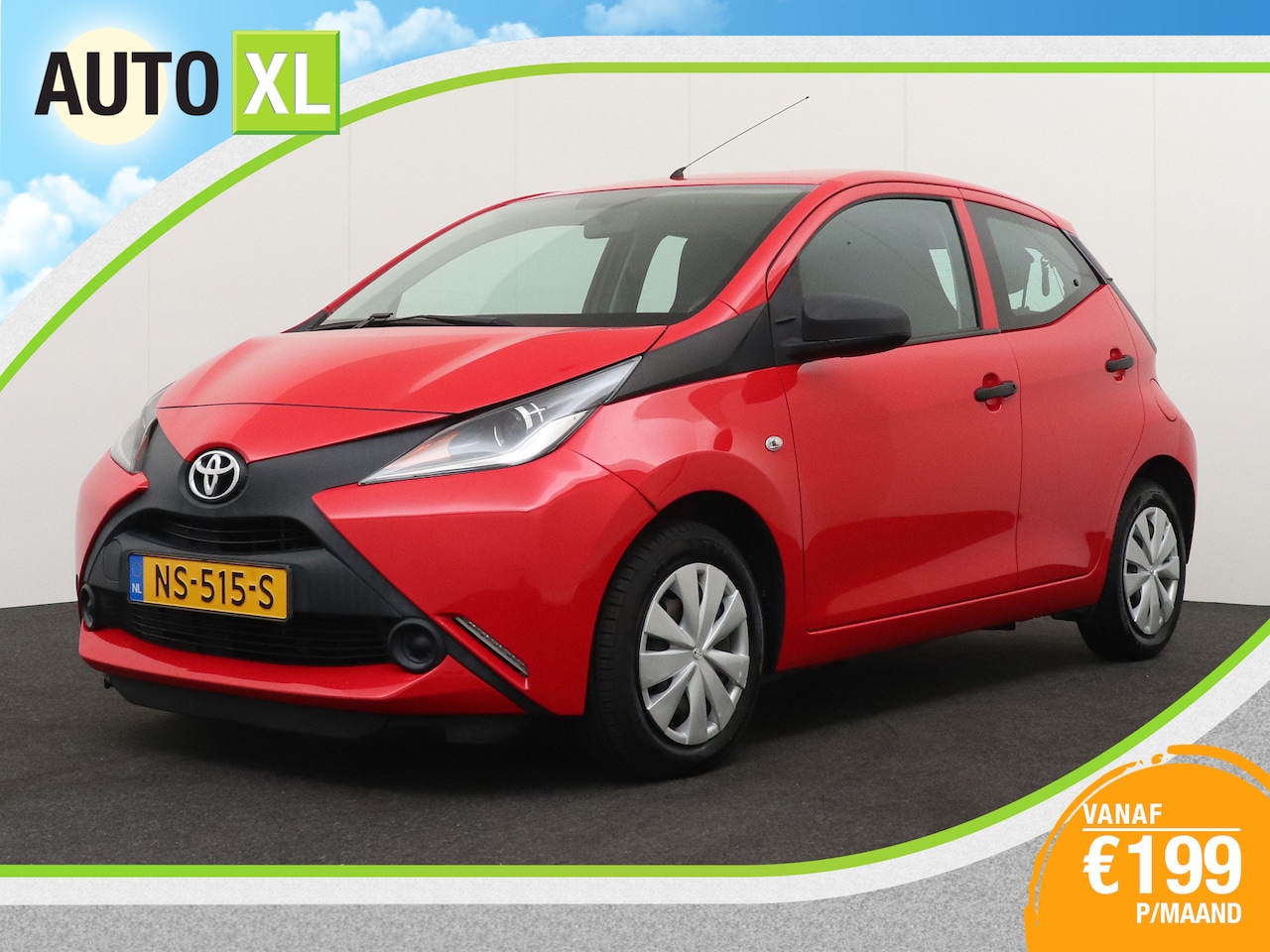 Toyota Aygo - 1.0 VVT-i X-fun Airco Bluetooth LED - AutoWereld.nl