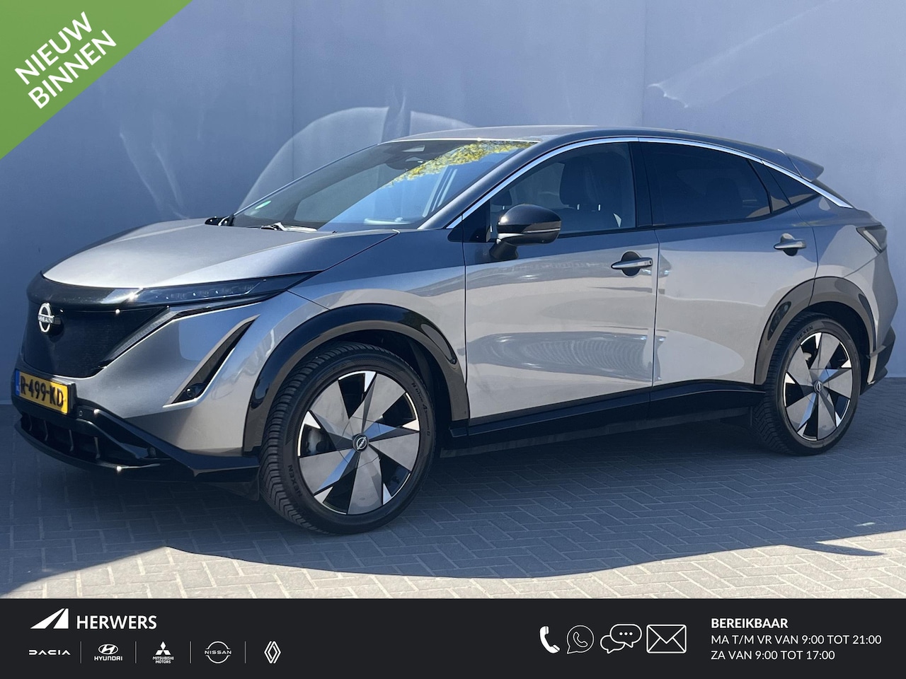 Nissan Ariya - Advance 66 kWh Dealer Onderhouden / 22KW Lader (3-fase) / All Season Banden / 360* Camera - AutoWereld.nl