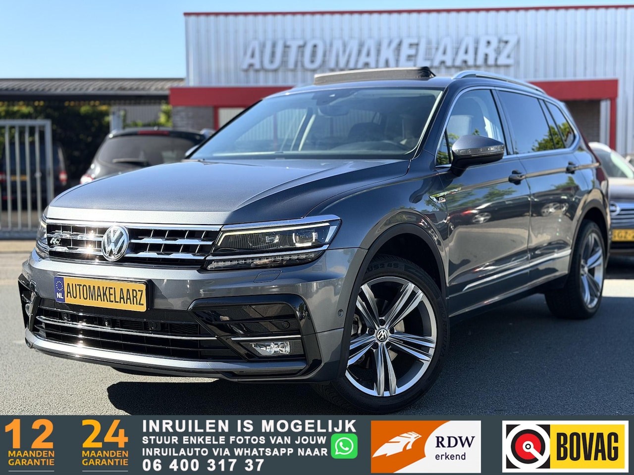 Volkswagen Tiguan Allspace - 1.4 TSI R-line 7P PANO KEYLESS - AutoWereld.nl