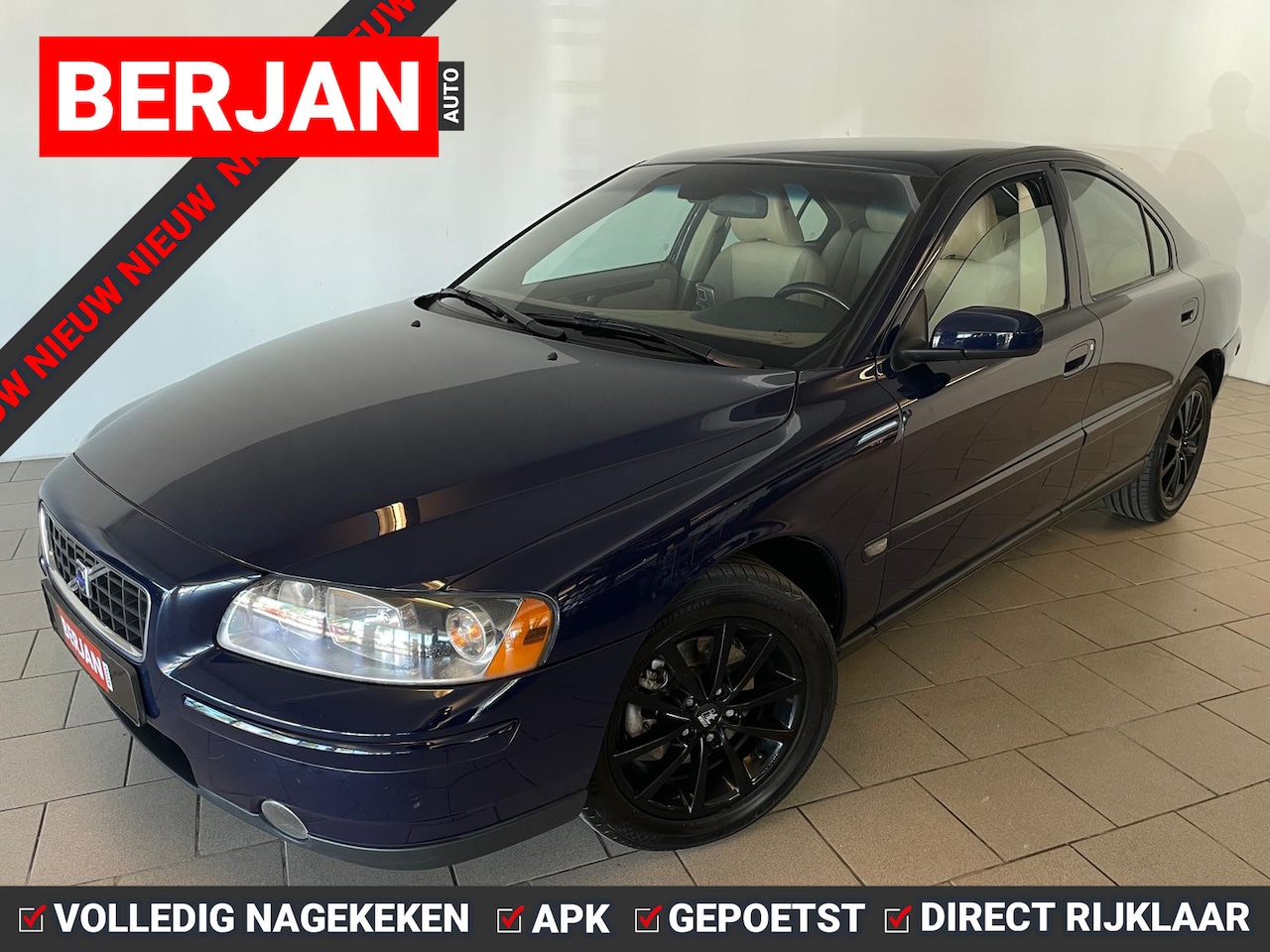 Volvo S60 - 2.4 Edition II AIRCO ELEK RAMEN CENT VERG VELGEN STOELVERWARMING NWE APK INRUIL MOG LEUKE - AutoWereld.nl