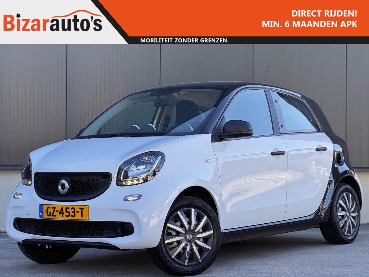 Smart Forfour - 1.0 Pure / Cruisecontrol / Elec.ramen - AutoWereld.nl