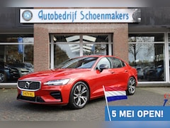 Volvo S60 - 2.0 T4 R-Design CAMERA LEER CARPLAY MEMORY TREKHAAK-ELEC. STOELVERW. DAB ZWARTE-HEMEL HARM