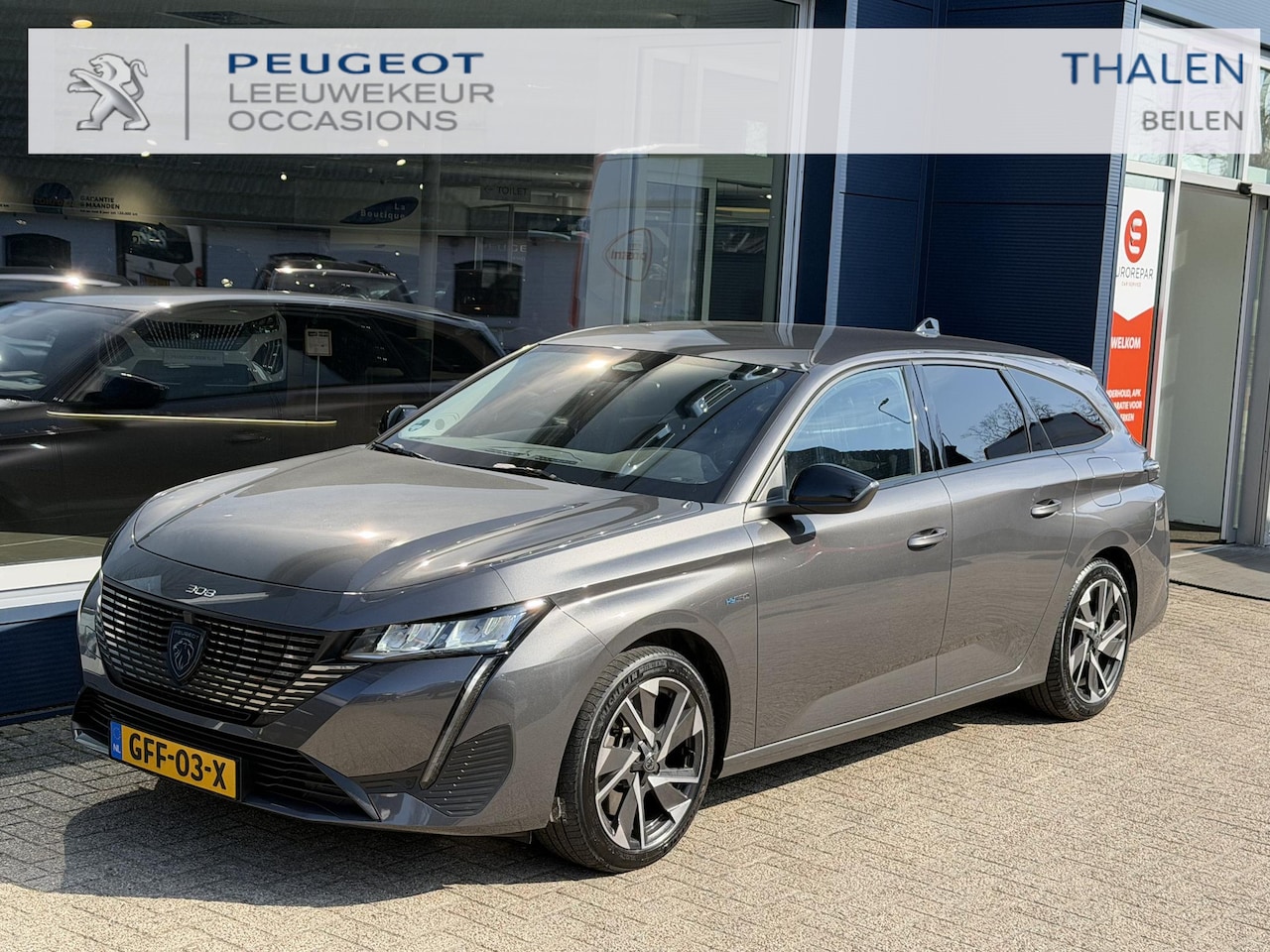 Peugeot 308 SW - 1.6 Plug-in Hybrid 180 PK Allure | Trekhaak 1450KG | Automaat | Navigatie | Dodehoek Detec - AutoWereld.nl