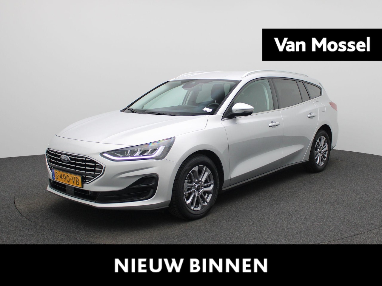Ford Focus Wagon - 1.0 EcoBoost Hybrid Titanium | Navigatie | Groot scherm | Apple Carplay / Android Auto | C - AutoWereld.nl