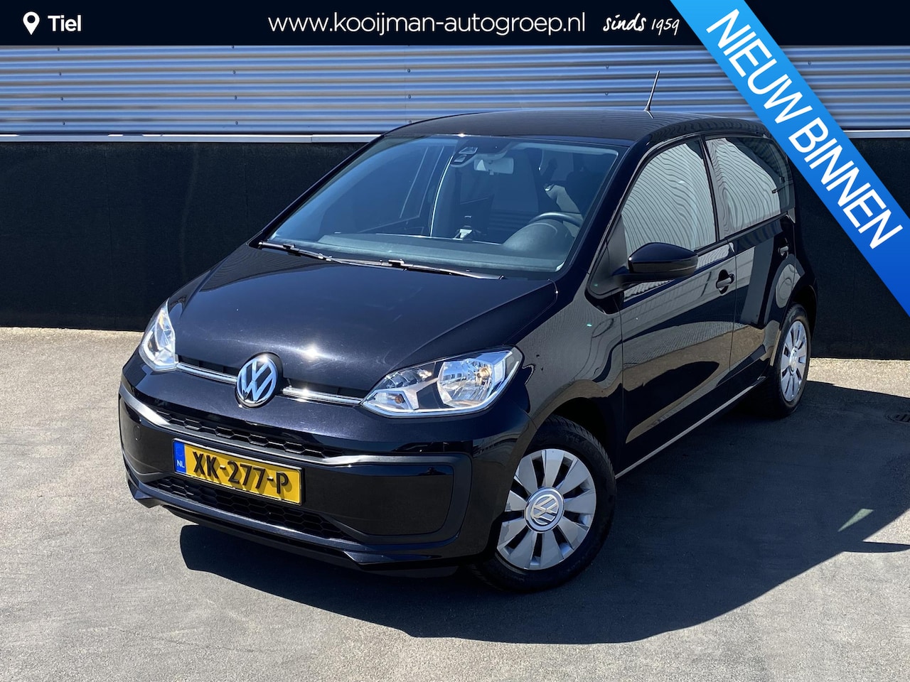 Volkswagen Up! - 1.0 BMT move up! NL-auto! Airco, Bluetooth, 5-deurs, All-season banden, complete historie - AutoWereld.nl
