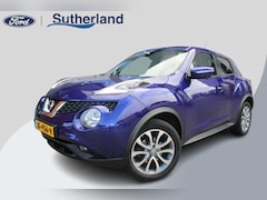 Nissan Juke - 1.2 DIG-T S/S Tekna | Trekhaak | Lederen Bekleding | Camera | Navigatie | 17 Inch Lichtmet