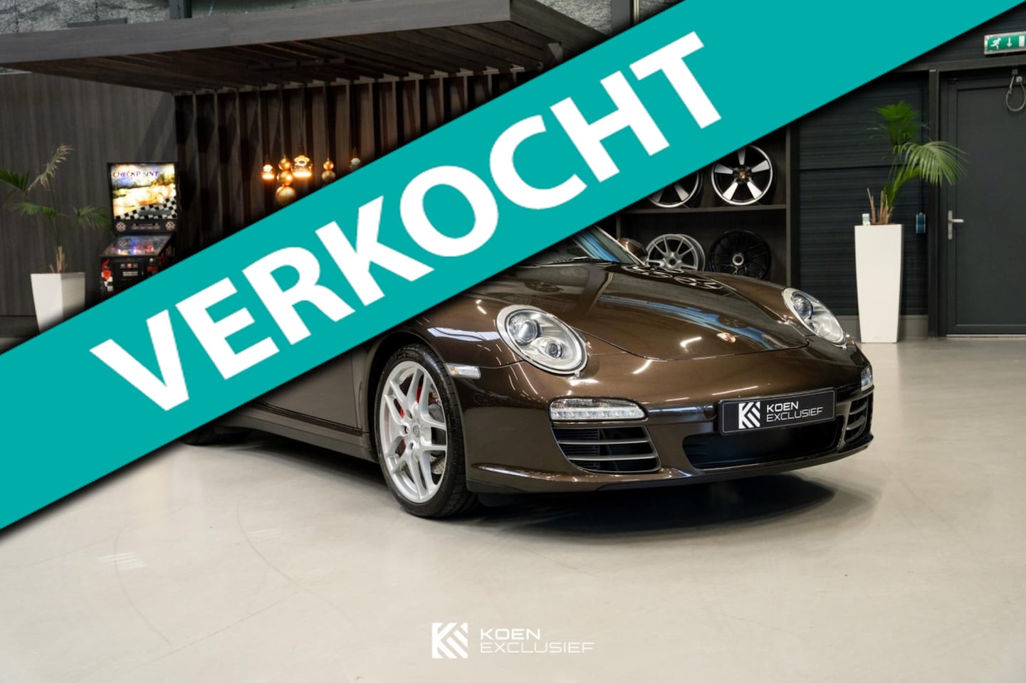 Porsche 911 Cabrio - 997.2 3.8 Carrera 4S PDK (2009) sportuitlaat, PASM, natuur-leder, Km stand 52493 - AutoWereld.nl