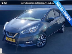 Nissan Micra - 0.9 IG-T N-Connecta Navigatie, parkeersensoren achter, cruise control, achteruitrij camera