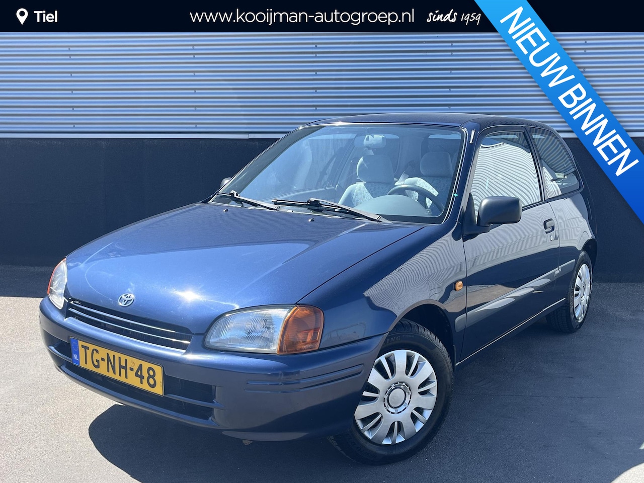 Toyota Starlet - 1.3-16V uniek! eerste eigenaar! nieuw door ons geleverd! nergens te koop, alleen bij Kooij - AutoWereld.nl